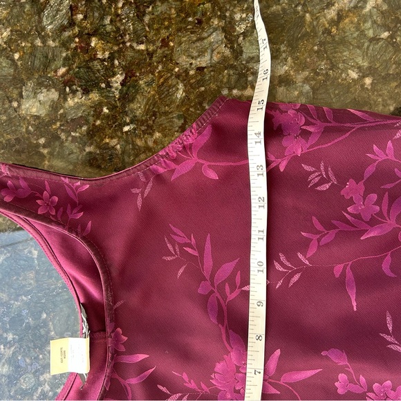 Vintage City Triangles floral sheer maxi dress. Whimsigoth. Vampy. Y2k. Purple - Picture 10 of 13